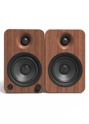 Kanto YU4 - Powered Bookshelf Speakers (Walnut) kanto