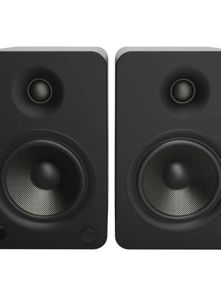 Kanto YU6 - Powered Bookshelf Speakers (Matte Black) kanto