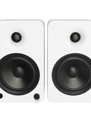 Kanto YU6 - Powered Bookshelf Speakers (Matte White) kanto