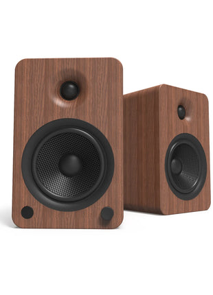 Kanto YU6 - Powered Bookshelf Speakers (Walnut) kanto