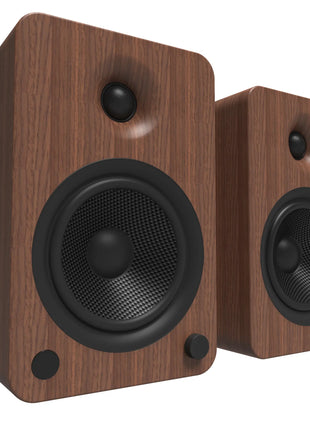 Kanto YU6 - Powered Bookshelf Speakers (Walnut) kanto