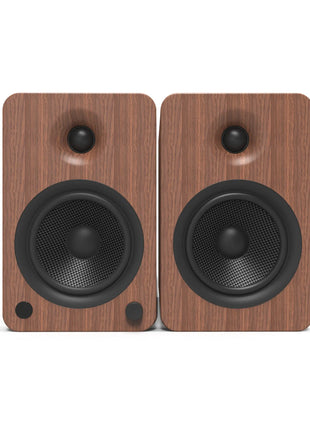 Kanto YU6 - Powered Bookshelf Speakers (Walnut) kanto