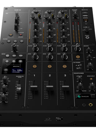 AlphaTheta DJM-V5 Mixer Image Top Angle on white background