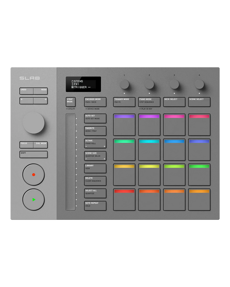 AlphaTheta SLAB dedicated Serato Studio MIDI Pad Controller