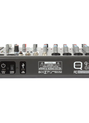 Q-Audio Q-MIX 6FX Q-Audio