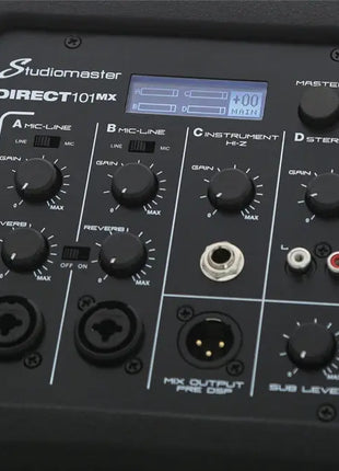 Studiomaster DIRECT 101MX Portable Sound System
