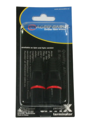 Accu Cable AC-DMXTERM-5/SET DMX terminator 5pinSET