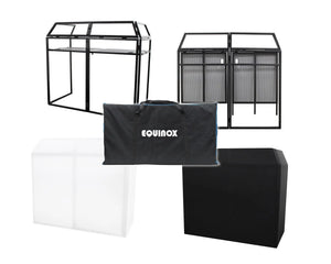 Equinox Aluminium Lightweight DJ Booth System Mk2 - DJKIT®