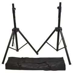 FBT Audio MSA 325BK Professional Aluminium Speaker Stands (2 stands & bag)