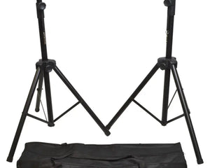 FBT Audio MSA 325BK Professional Aluminium Speaker Stands (2 stands & bag)