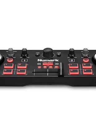 Numark DJ2Go2 Touch | Pocket-Sized 2-Channel DJ Controller Numark