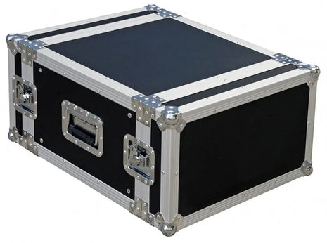 Cobra 19" 6U Standard rack case. 9/10mm plywood.  Depth: 520mm. Lids: 70mm.