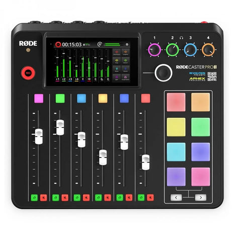 Rode RodeCaster Pro II - All-in-One Audio Production Solution Rode