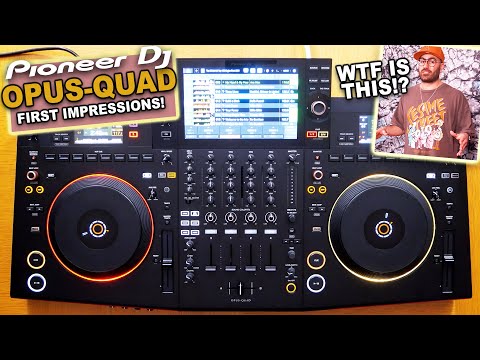 Pioneer DJ OPUS-QUAD - All-in-One DJ System with 4-Deck Standalone
