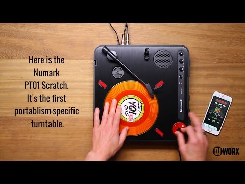 Numark PT01 Scratch Portable Turntable – DJKIT®