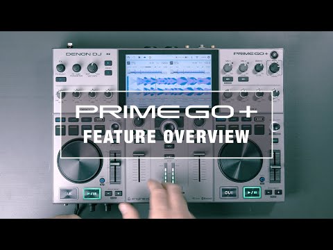 Denon DJ PRIME GO+ | Battery Powered Ultra-Portable DJ Controller