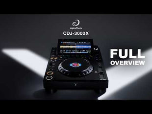 CDJ-3000X Video Overview
