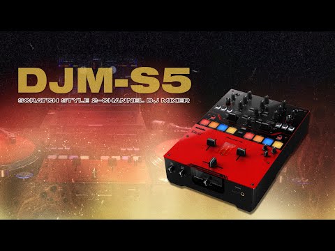 Pioneer DJ DJM-S5 2-channel Mixer for Serato DJ | Sweetwater