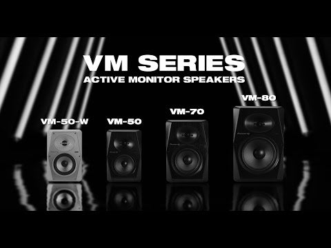 Pioneer VM-70 - 6.5-inch Active Studio Monitor Speaker with DSP