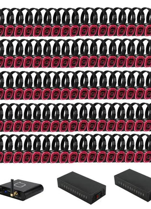 100 Way Silent Disco Bundle With Bluetooth Transmitter &amp; Charger Q-Audio