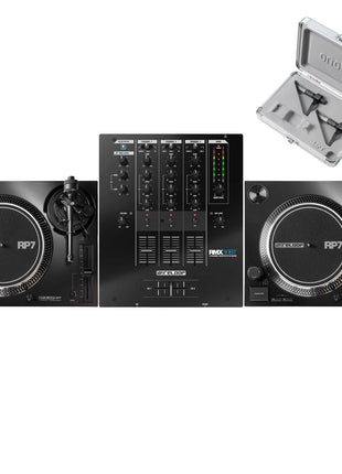 Reloop RP-7 Pair + RMX-30 BT with Cartridges Bundle Reloop