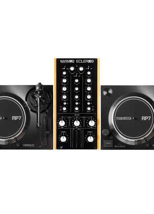 Reloop RP-7 Pair + Ecler WARM2 Rotary Bundle Reloop