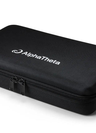 AlphaTheta DJC-IGNITE BAG Black carrying case with AlphaTheta logo on a white background