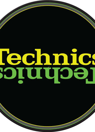 Technics Slipmats Double Yellow Edition – Professional Vinyl Turntable Slipmats Technics