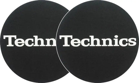 Technics Slipmats Black and White Edition – Professional Vinyl Turntable Slipmats Technics