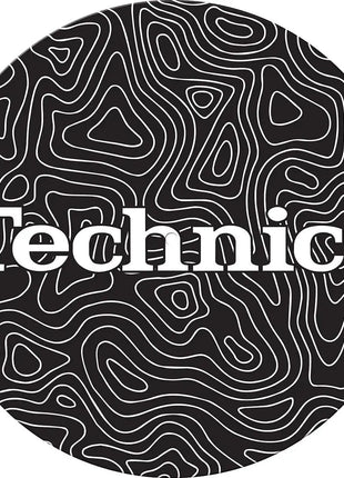 Technics Slipmats Pulsar Edition – Geometric Vector Vinyl Turntable Slipmats Technics