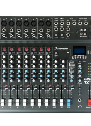 Studiomaster CLUB XS 12+ 12 Channel PA Mixer with Effects & Bluetooth