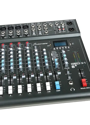 Studiomaster CLUB XS 8+ 8 Channel Mixing Console with Bluetooth & DSP
