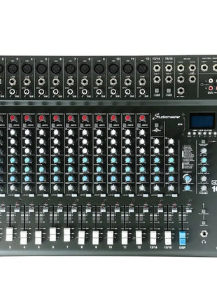 Studiomaster CLUB XS 16+ 16 Channel PA Mixer with Effects & Bluetooth