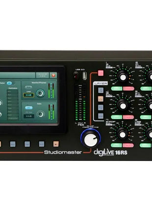 Studiomaster DIGILIVE 16RS 16 Input 8 Output Digital 19" Rack Mixer