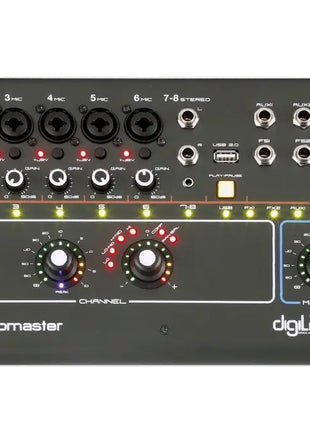 Studiomaster DIGILIVE8C 8 Input Compact Digital Mixer