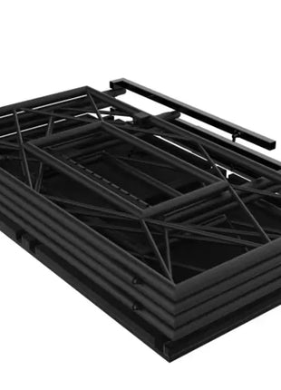 Ultimax Truss Booth-BK Aluminium Truss DJ Booth c/w VERSA TV mount and Shelf