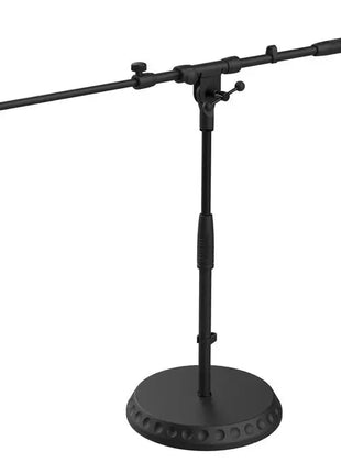 Ultimax UTX 192BK Low Level - Round Base Microphone Stand (Ext. Boom 520-780mm) Height 380-520mm