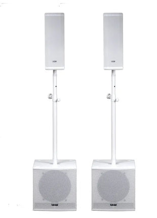FBT Audio VN2000WHT VN2000 PA Package (VENTIS 206A + SUBLINE 112SA) WHITE