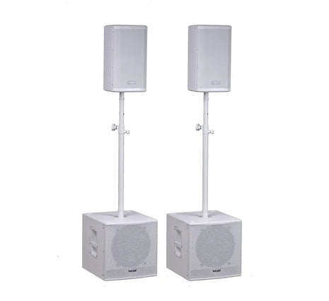 FBT Audio VN3000WHT VN3000 PA Package (VENTIS 110A + SUBLINE 115SA) WHITE
