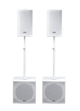 FBT Audio VN3000WHT VN3000 PA Package (VENTIS 110A + SUBLINE 115SA) WHITE