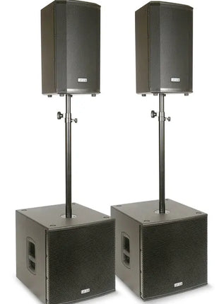 FBT Audio VN3000BK VN3000 PA Package (VENTIS 110A + SUBLINE 115SA) BLACK