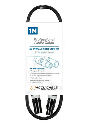 Accu Cable AC-PRO XLR audio cable 10m