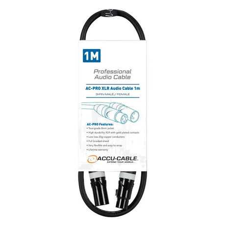 Accu Cable AC-PRO XLR audio cable 10m