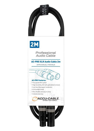 Accu Cable AC-PRO XLR audio cable 2m
