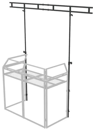 Ultimax DJ Booth GP-BK DJ Booth Goal Post System with Carry Bag in Black