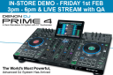 PrimeTime this Friday Exlcusive Showroom Demo, come and have a play