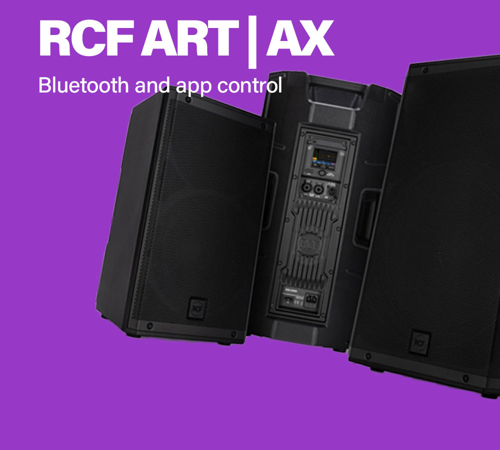 RCF ART 9 AX series speakers