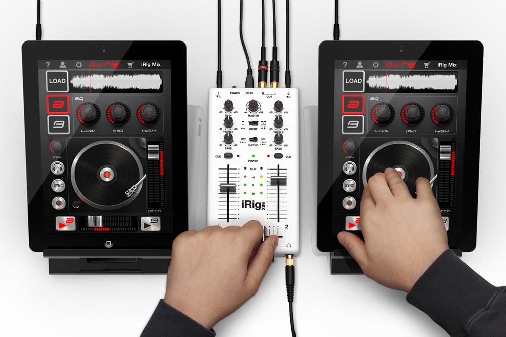 iRig Mix Mobile Mixer for iPhone, iPod touch and iPad