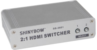 2:1 Auto Scan HDMI Switcher