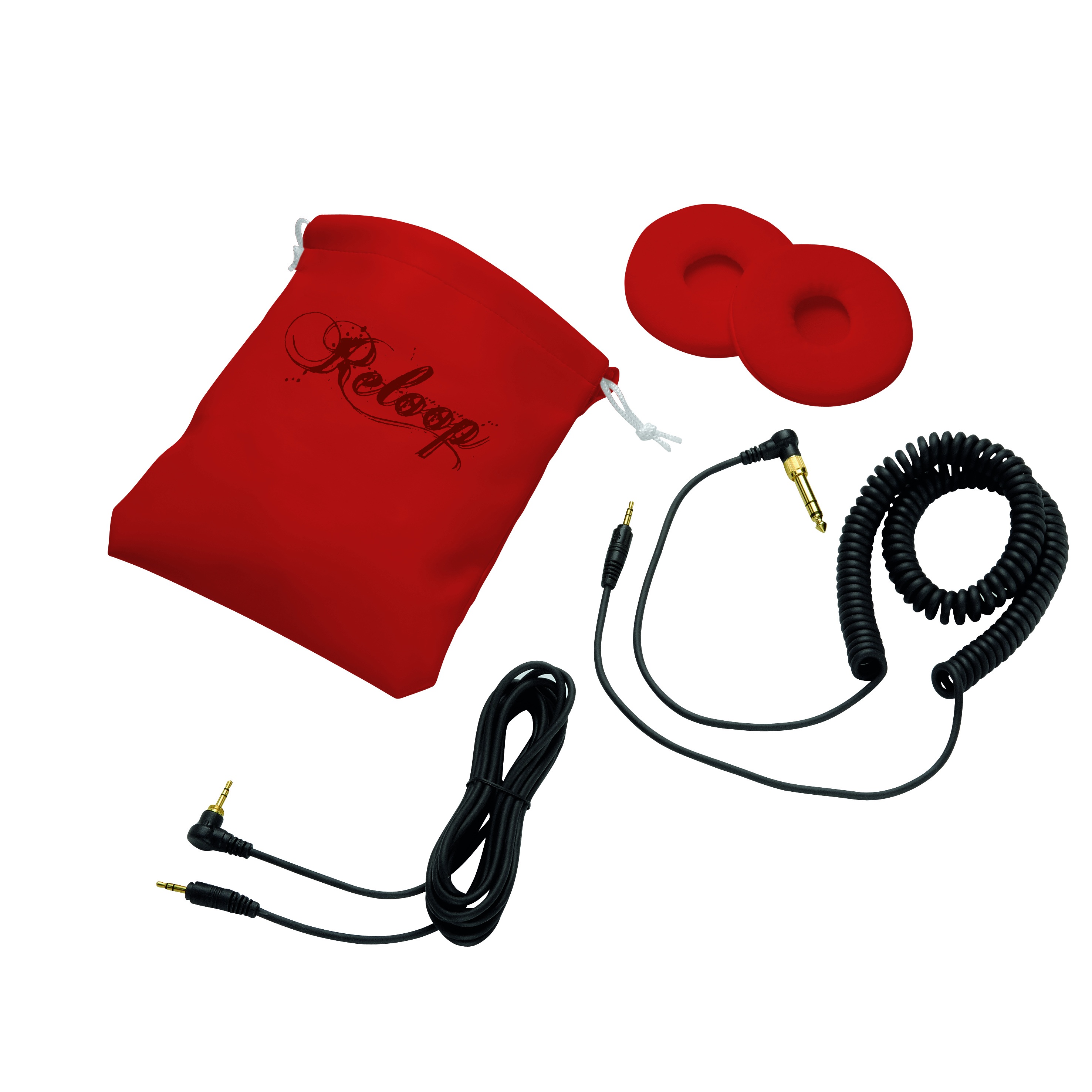 Reloop RHP-10 Cherry Black Headphones 3